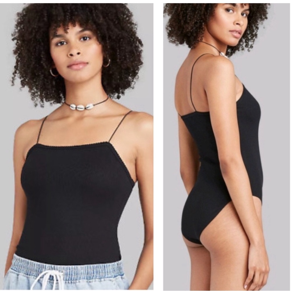 NWT Wild Fable Square Neck Elastic
